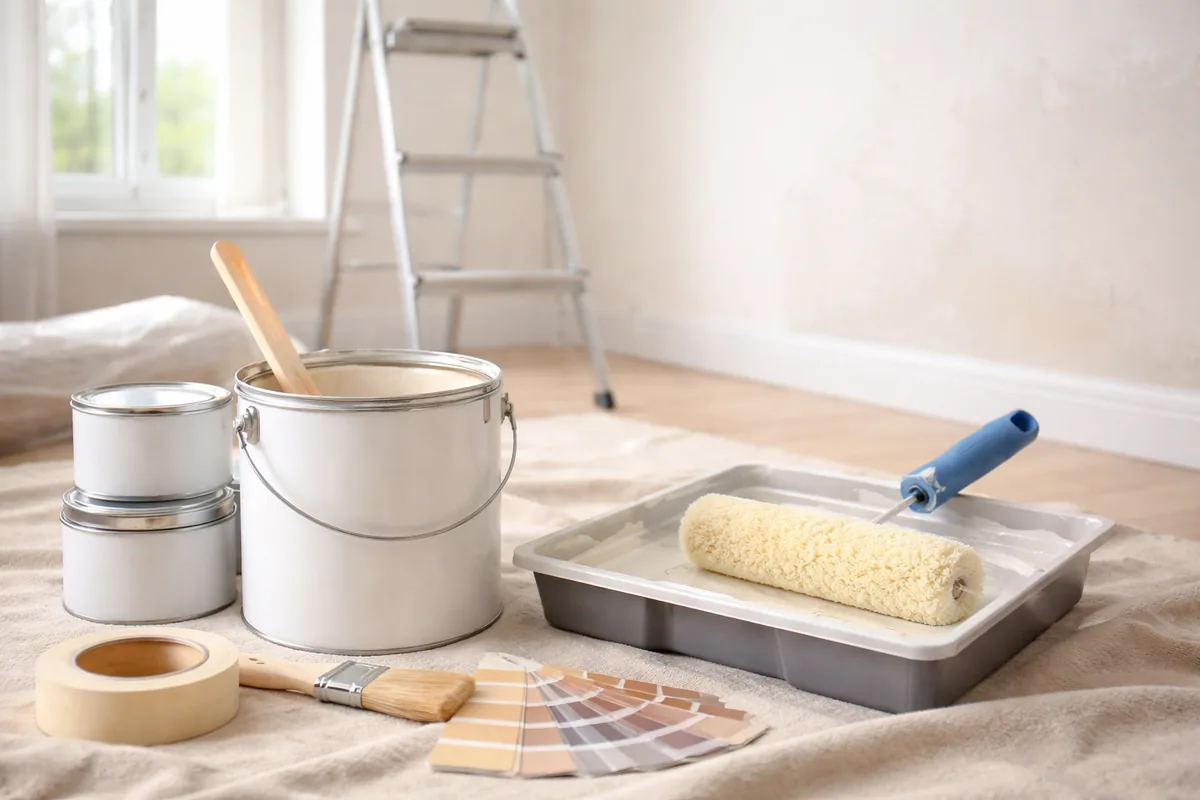 Quel type de peinture utiliser pour des murs intérieurs en plâtre