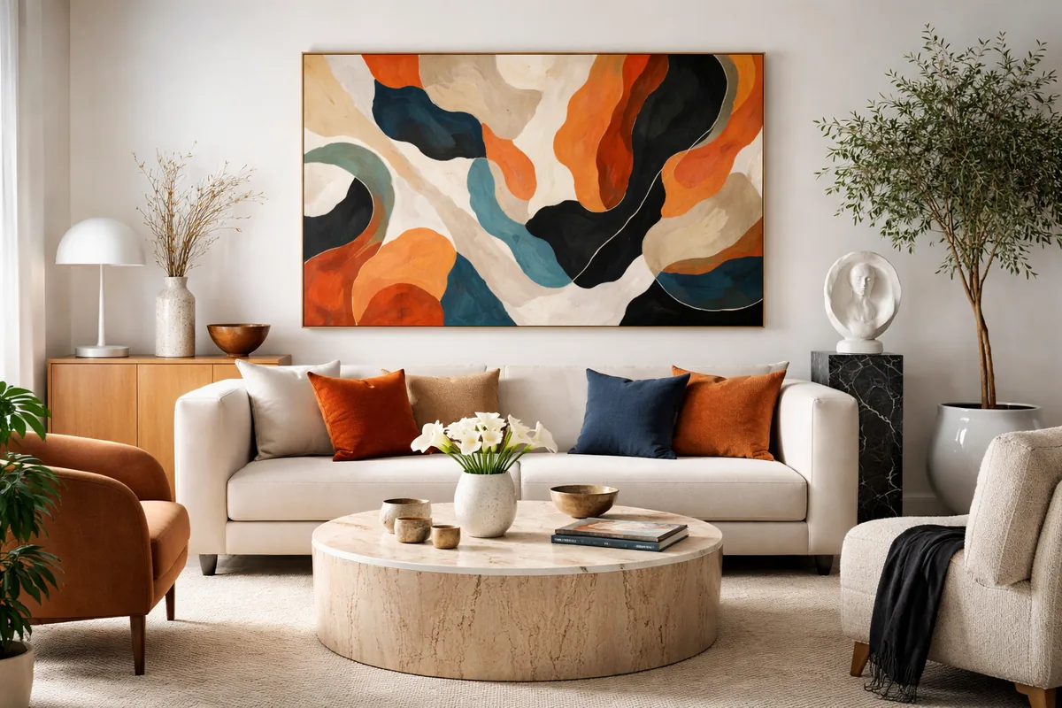 Comment créer une décoration intérieure inspirée par des œuvres d'art