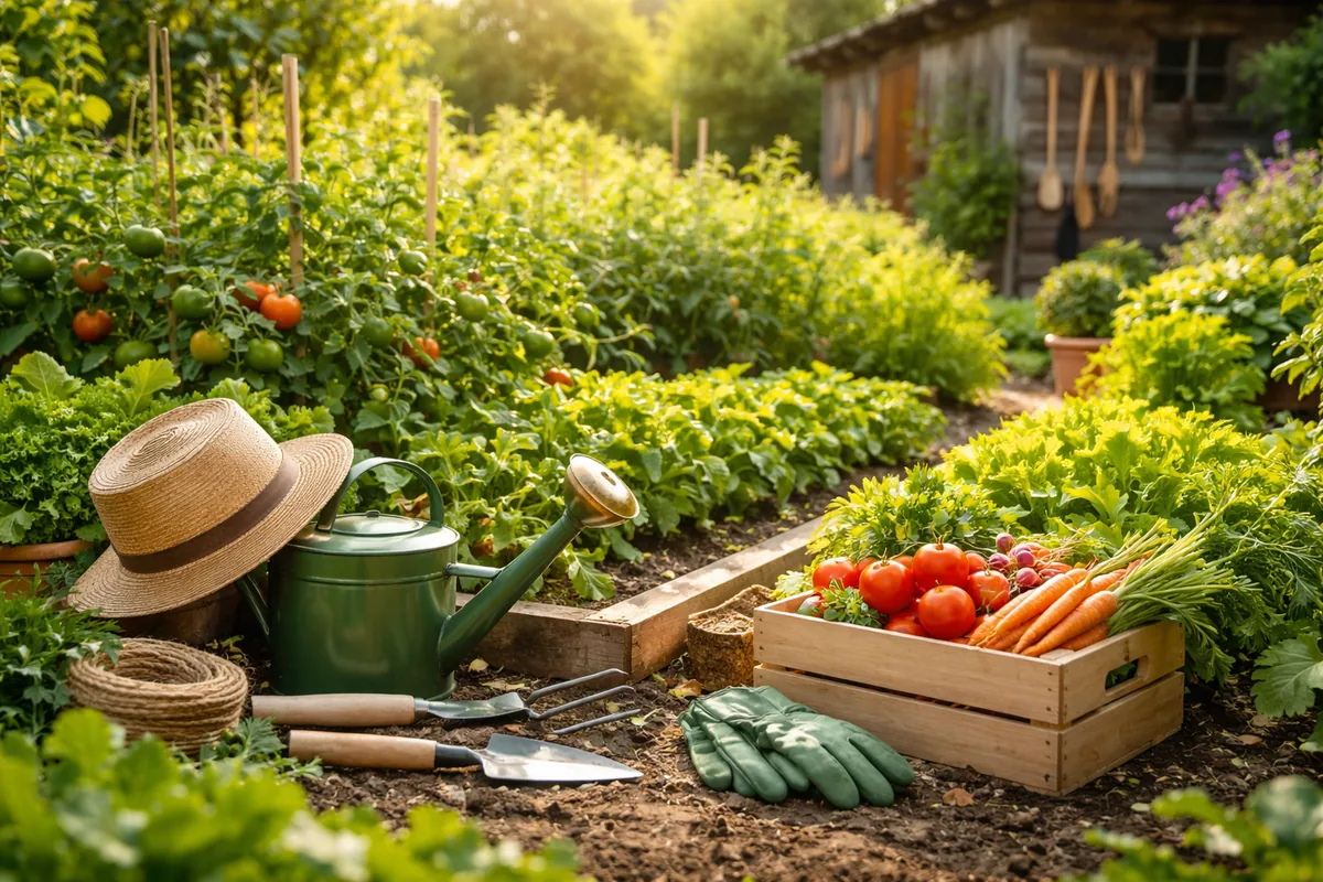 Comment entretenir son jardin potager avec les bons outils de jardin